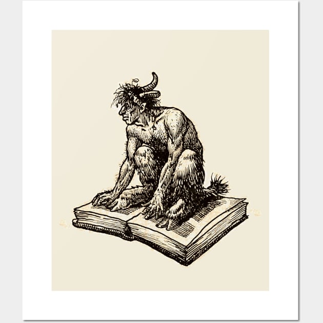 Literary Faun Wall Art by UndiscoveredWonders